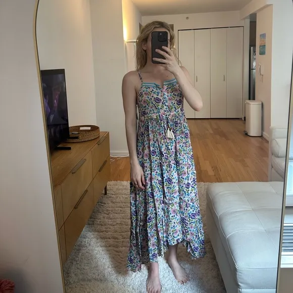 Spell Impala Lily Sundress In Iris