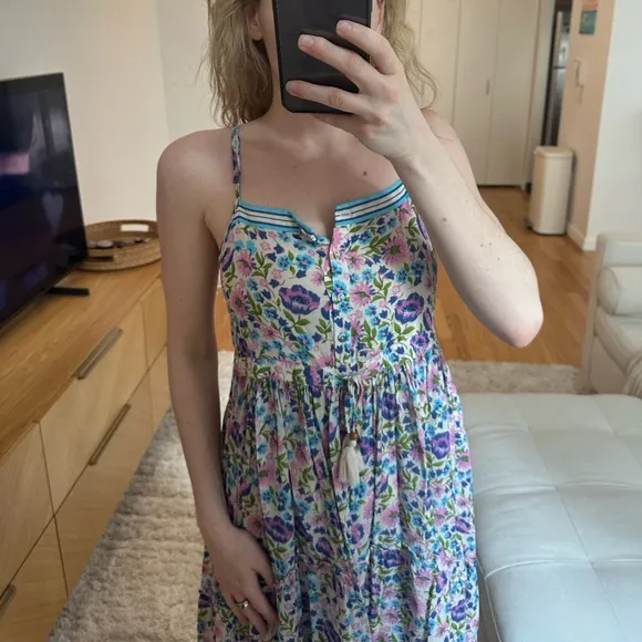 Spell Impala Lily Sundress In Iris
