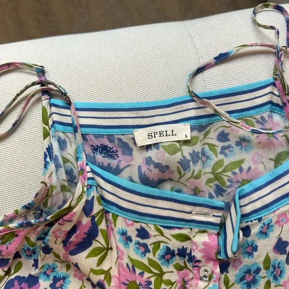 Spell Impala Lily Sundress In Iris