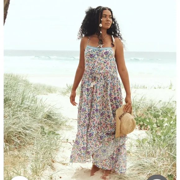 Spell Impala Lily Sundress In Iris