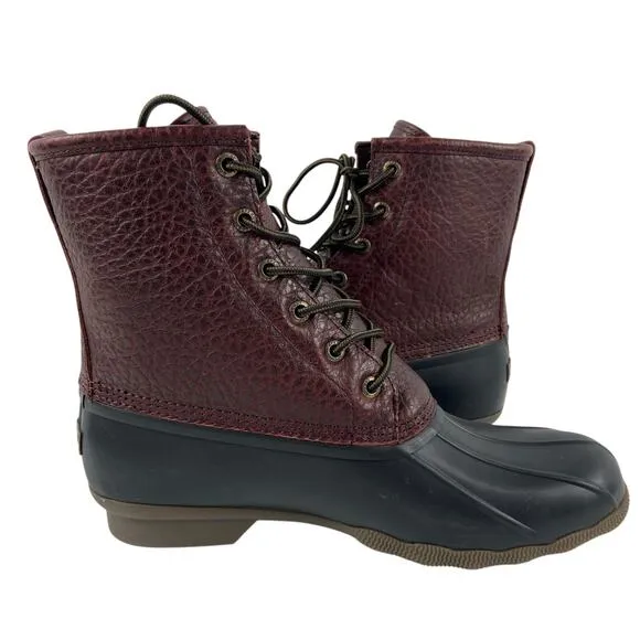 Sperry Men's Saltwater Duct Lace Up Boots Size 10 STS23704