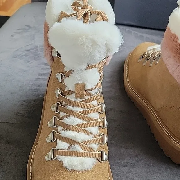 Splendid faux fur boots