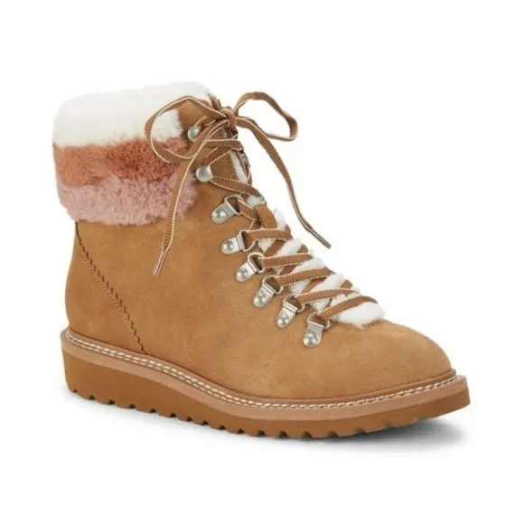 Splendid faux fur boots