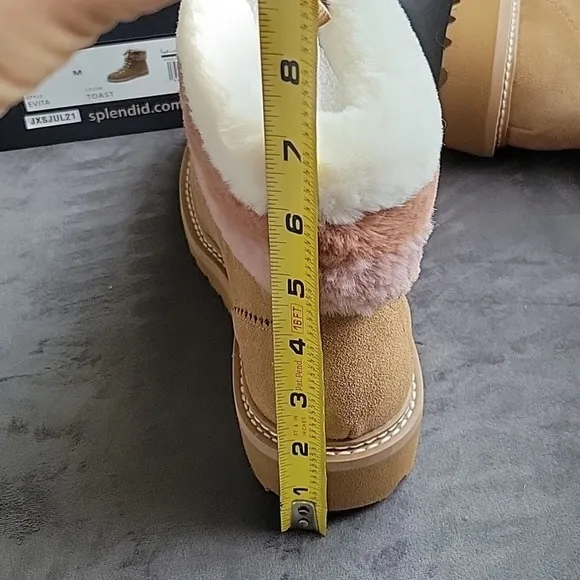 Splendid faux fur boots