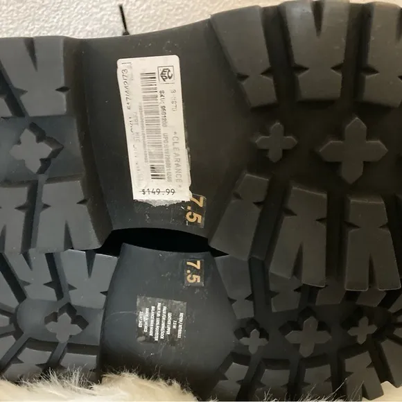 Steve Madden Reyes Black Women's Lace-Up Boots