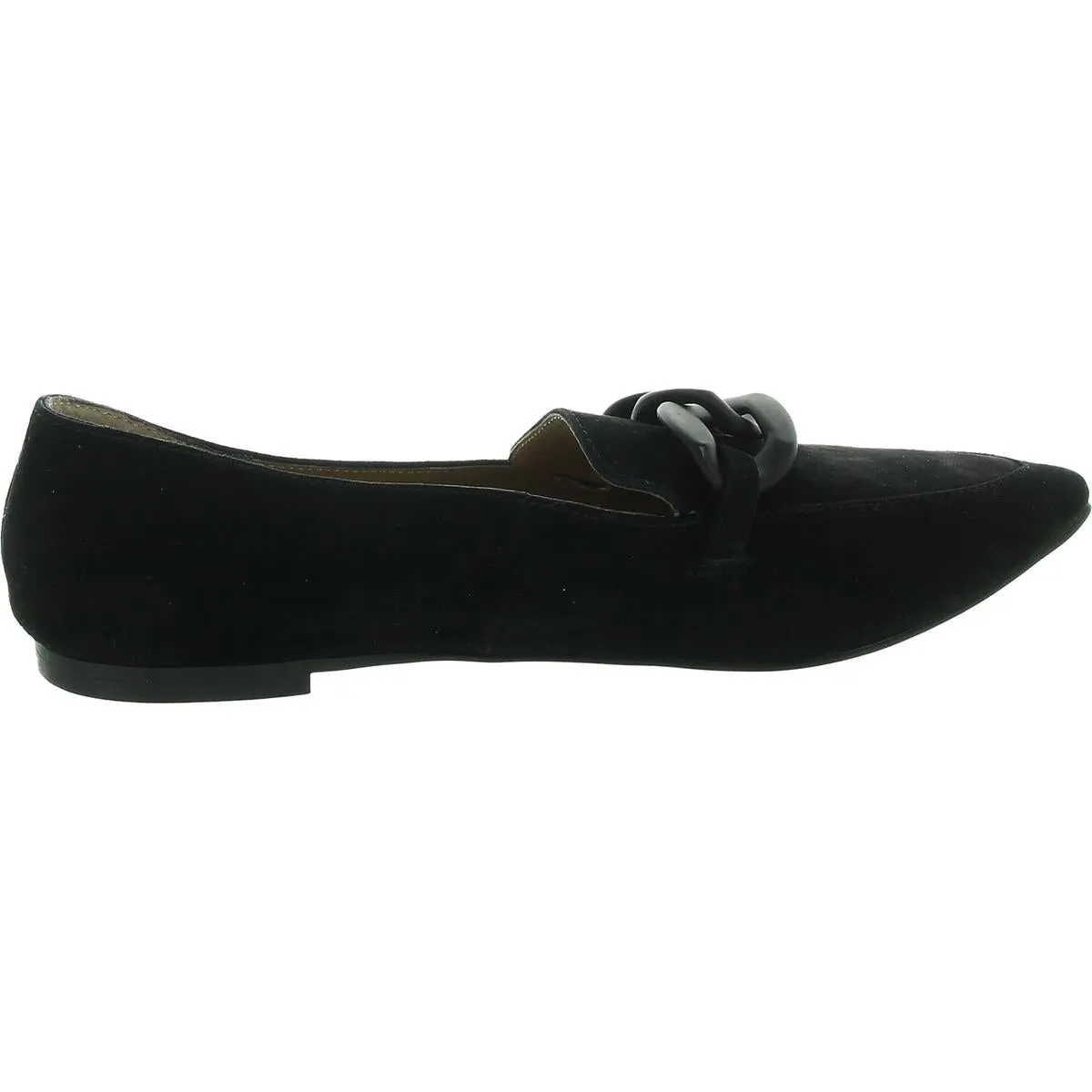 Steve Madden Womens Famed Textured Embellished Loafers