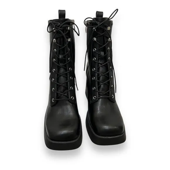 Steven NY by Steve Madden Beena lace up combat boots