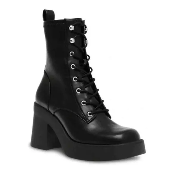 Steven NY by Steve Madden Beena lace up combat boots