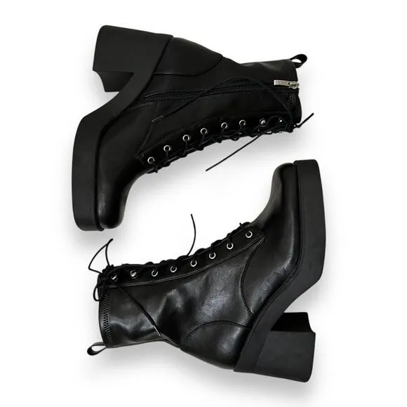 Steven NY by Steve Madden Beena lace up combat boots