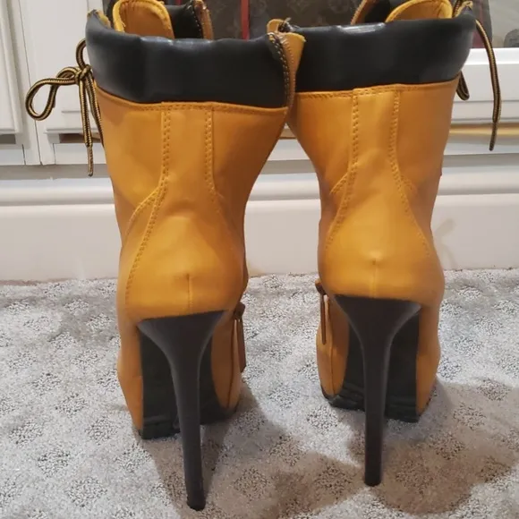 Stilleto Hiker Boots