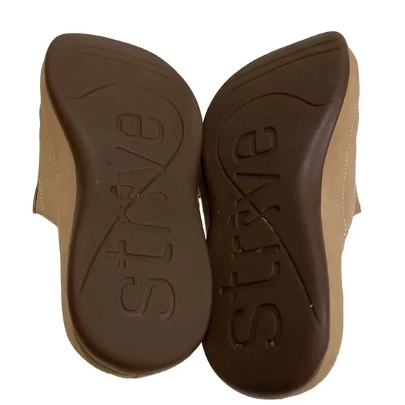 Strive Women's Supportive Sandals with Arch Support  7.5/8 Casual variation Y2K