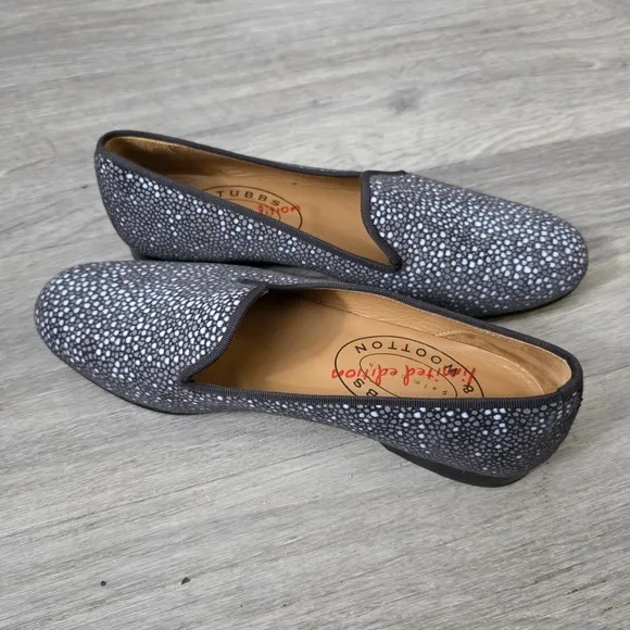 Stubbs &amp; Wootton Limited Edition Stingray Loafers Slip On Shoes Size 8