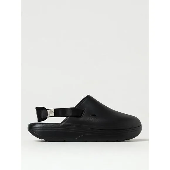 Suicoke OGINJ Clog Rubber Sole Men Black Sandals