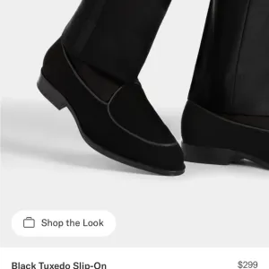 Suitsupply Black Formal Slip-On Loafers