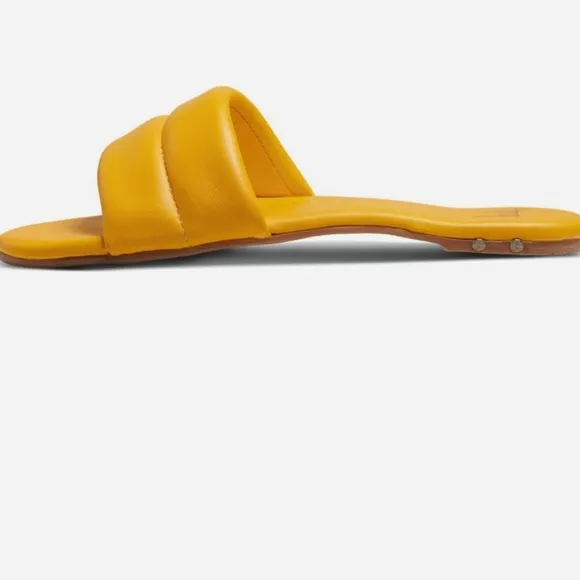 SUNFLOWER SLIDE BEEK Sugarbird Leather Sandals