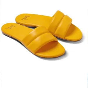 SUNFLOWER SLIDE BEEK Sugarbird Leather Sandals