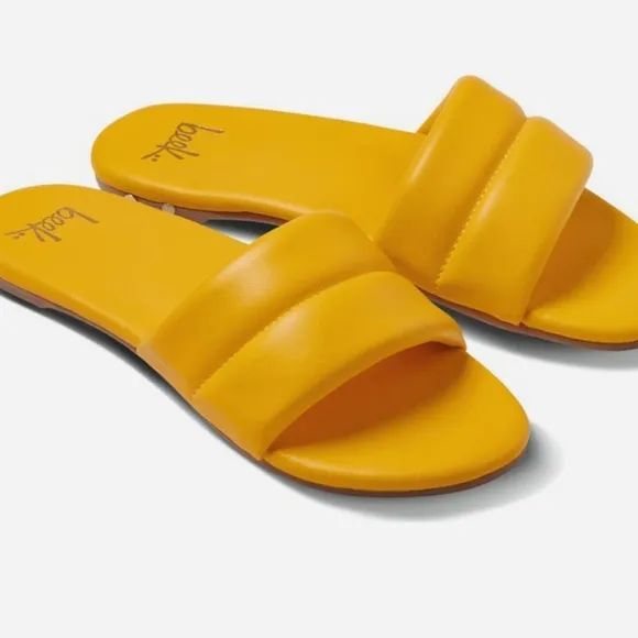 SUNFLOWER SLIDE BEEK Sugarbird Leather Sandals