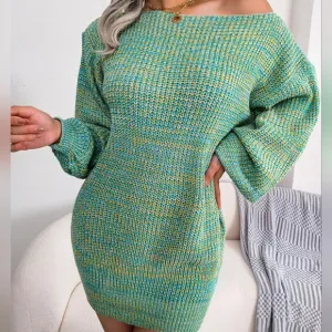 Sweater Ready Mini Dress