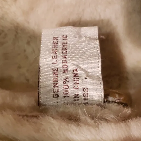 Synergy Ventage Suede Jacket with Faux Fur Lining