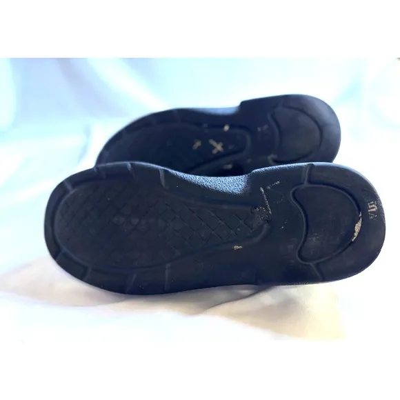SZ 10 Red Wing Men's Steel Toe Electrical Hazard Black Leather Shoes USA 241-11