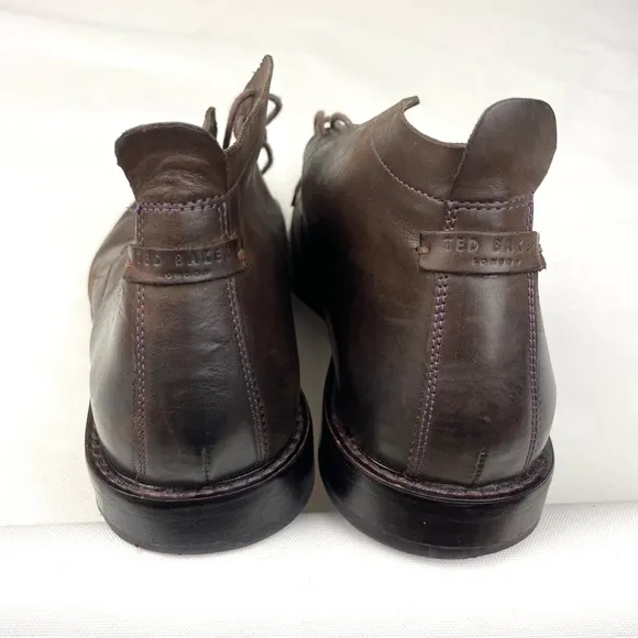 Ted Baker London Men’s Brown Chukka Boots 10