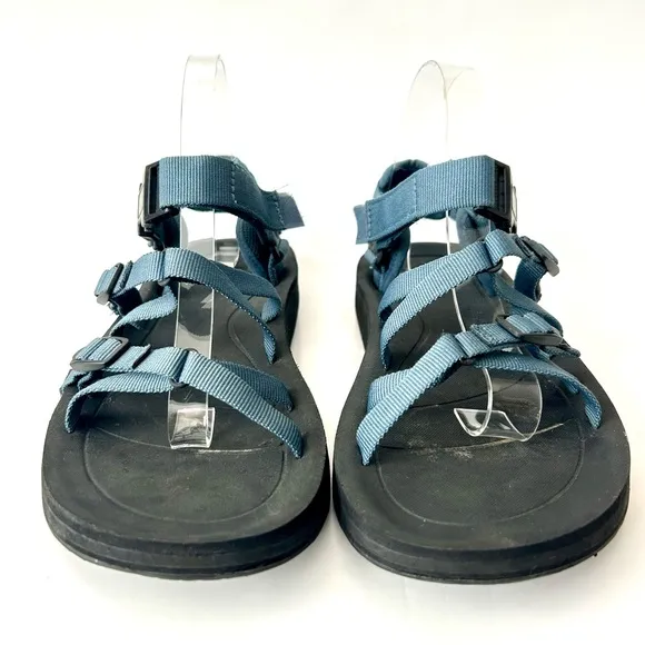 Teva Alp Premier Sandal Navy Blue Black Ankle Strap Hiking Size 9