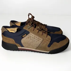 Teva Highside '84 Men's Retro Sneaker Shoes Deep Lake Size 11.5 Outdoor Suede