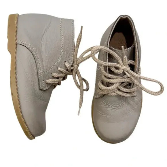 The Humble Soles Leather Grey Chukka Lace-Up Boots