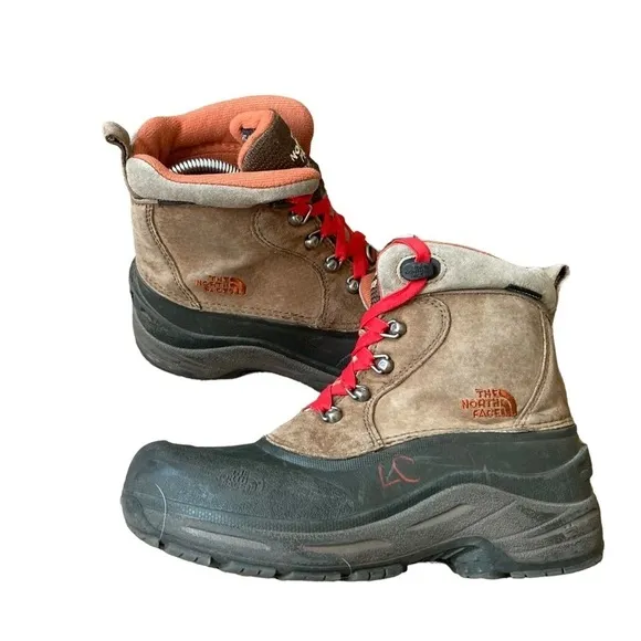 The North Face Chilkat Lace II Boots Big Kid Boys Size 5 EUC
