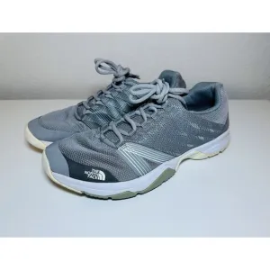 The North Face Litewave Ampere II Gull Gray White Sneakers Shoes Men's 10