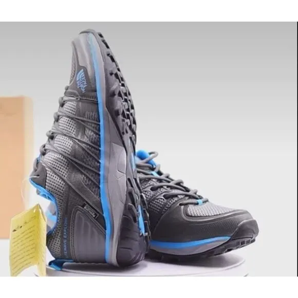 THE NORTH FACE, MEN’S LITEWAVE EXPLORE WATERPROOF Zinc Grey/Blue Aster Size 8