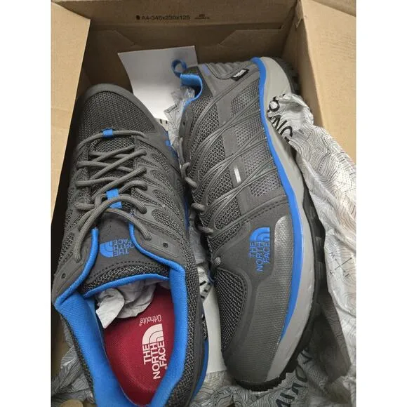 THE NORTH FACE, MEN’S LITEWAVE EXPLORE WATERPROOF Zinc Grey/Blue Aster Size 8