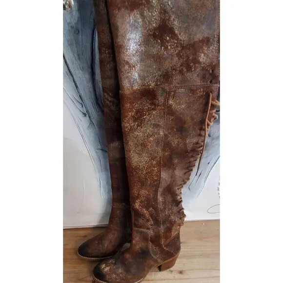 Thigh high boots
