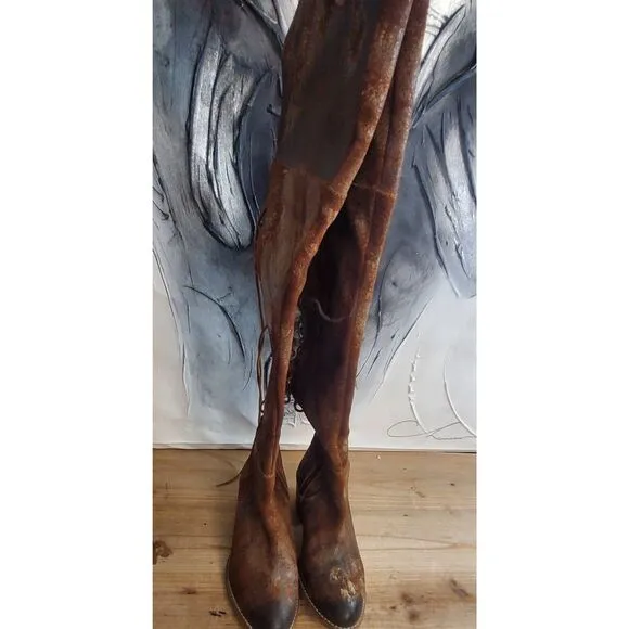 Thigh high boots