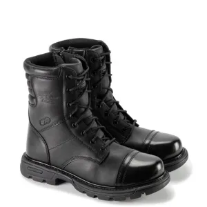 THOROGOOD GEN-FLEX2 8” SIDE-ZIP BLACK TACTICAL BOOTS FOR MEN AND WOMEN - HI