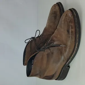 Thursday Brown Leather Lace Up Women's Ankle Boots