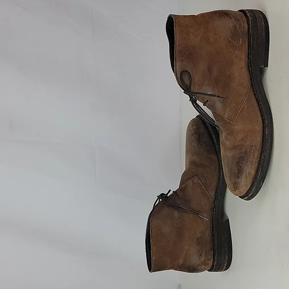 Thursday Brown Leather Lace Up Women's Ankle Boots