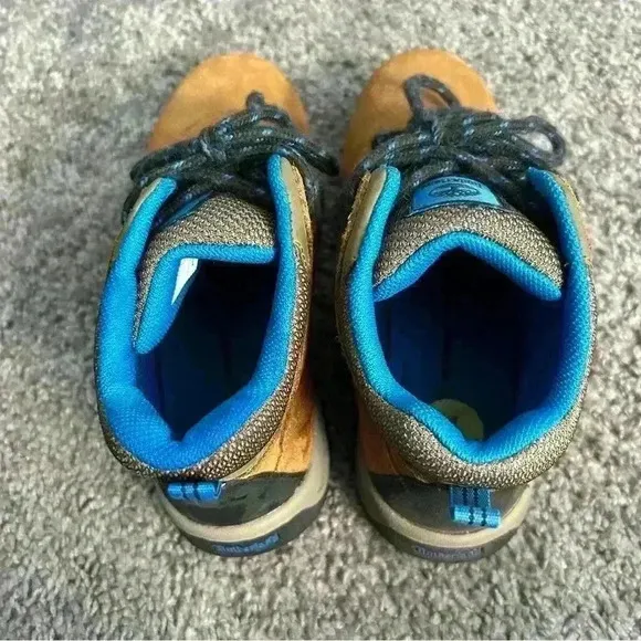 Timberland Boys Front Lace Up Boots Size 1