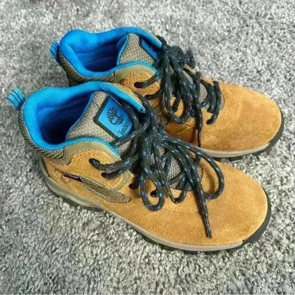 Timberland Boys Front Lace Up Boots Size 1