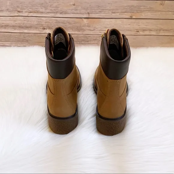 Timberland Brinda 6” Lace-Up Nubuck Leather Boots