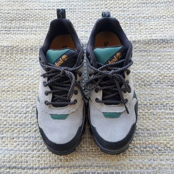 Timberland Garrison Trail Low Waterproof Hiking Outdoor Sneaker In Grey Mens 7