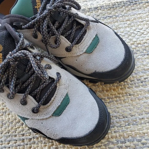 Timberland Garrison Trail Low Waterproof Hiking Outdoor Sneaker In Grey Mens 7