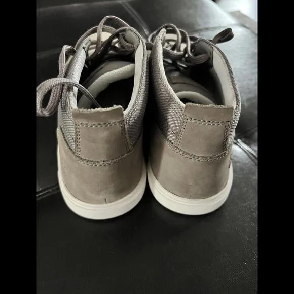 Timberland Groveton Med Grey Nubuck Leather Fabric Chukka Sneakers A1GIF SZ 9.5M