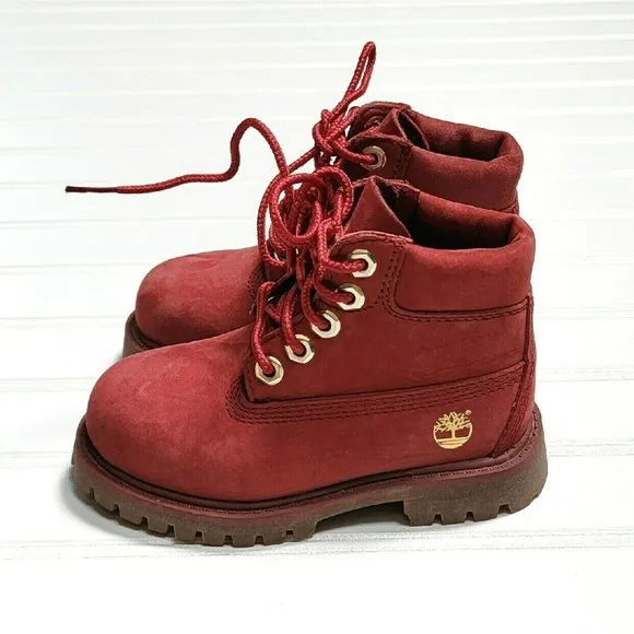 Timberland Red Boots