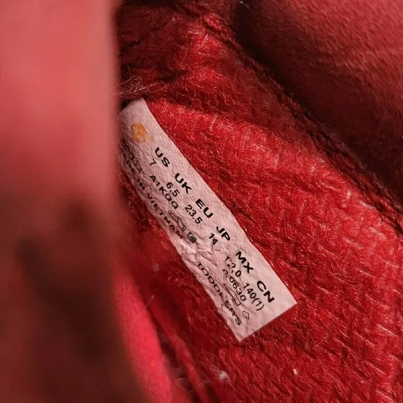Timberland Red Boots