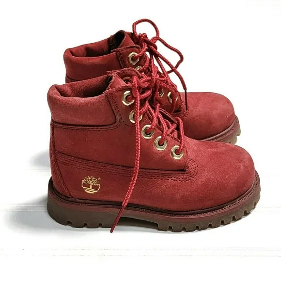 Timberland Red Boots