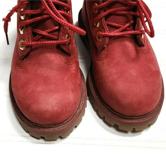 Timberland Red Boots