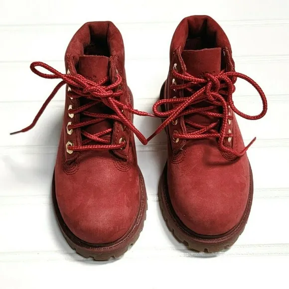 Timberland Red Boots