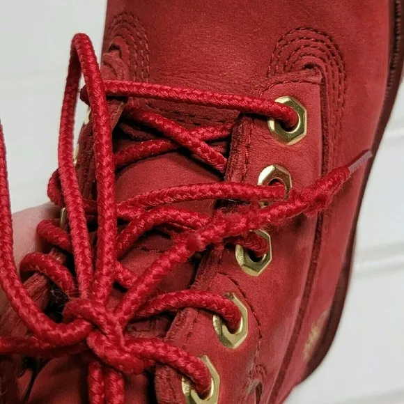 Timberland Red Boots