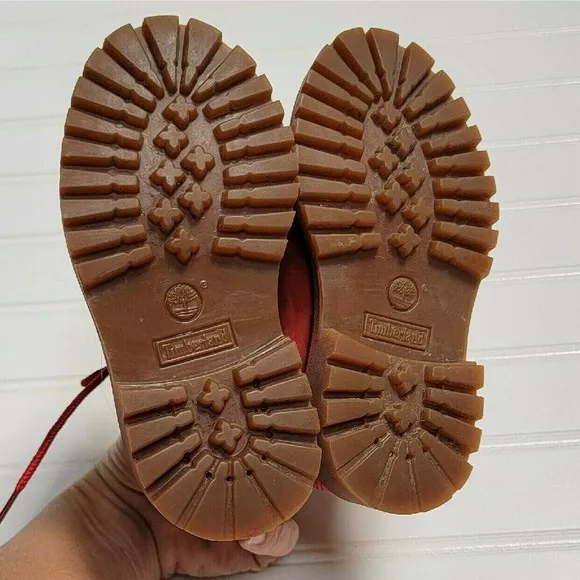 Timberland Red Boots